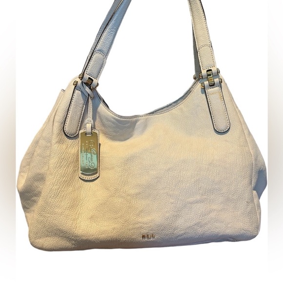 Vintage Ralph Lauren White Shoulder Bag - Picture 1 of 16